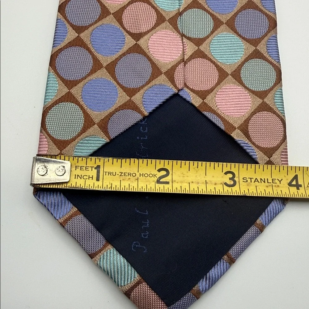 Paul Fredrick 100% Italian silk hand tailored made in the USA, pastel colors